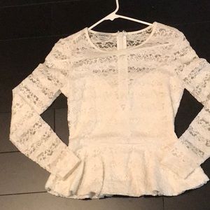 Bebe lace top